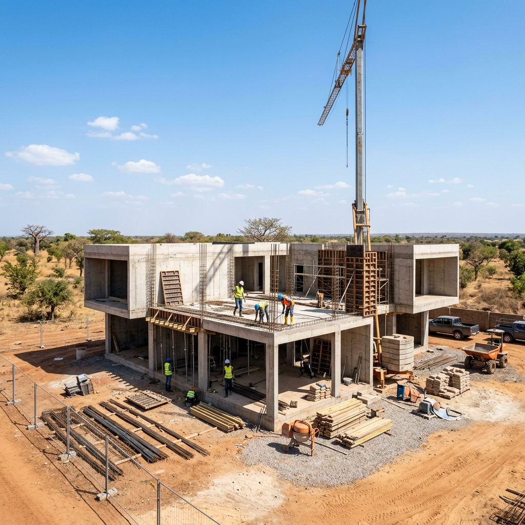 Chantier BTP Losrom